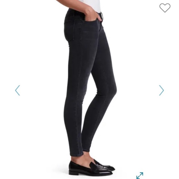 Hudson Black Krista Ankle Super Skinny Jeans - Picture 3 of 12